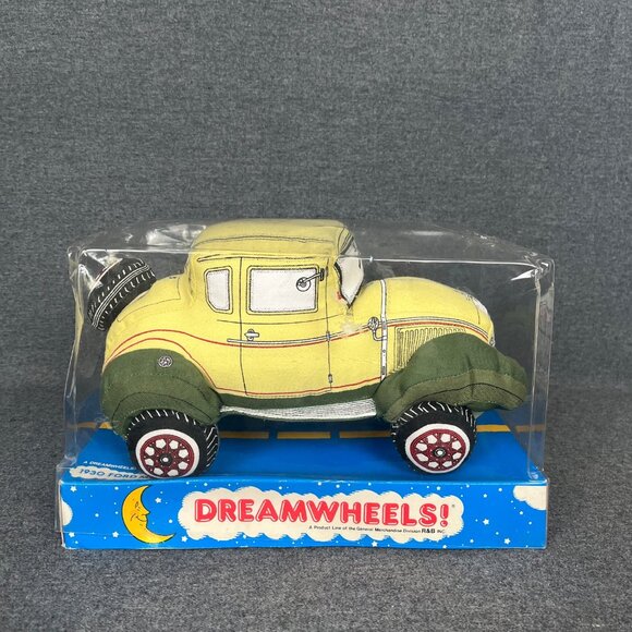 Vintage Rare Dreamwheels 1930 Ford Model A Plush Collectible Toy Pillow 1985 - Picture 4 of 7